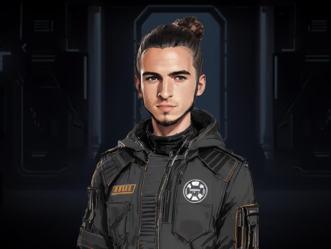 Sci-fi portrait of Ace
